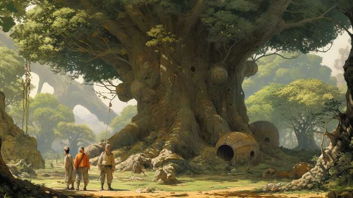 Cedar Wisdom — elegant family tree background design