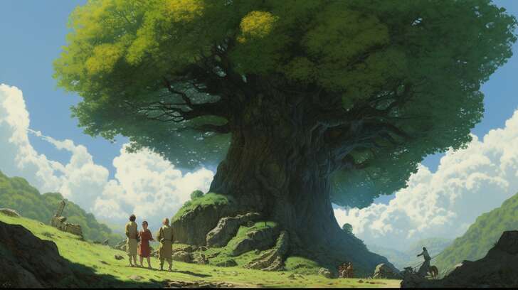 Olive Branch — elegant family tree background design